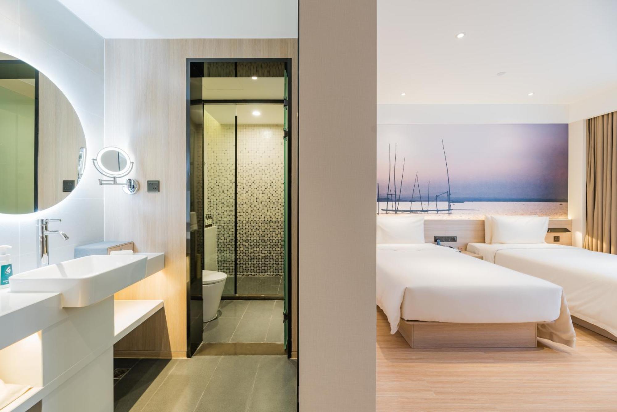 เอทัวร์ ไลท์ โฮเต็ล เซี่ยงไฮ้ หงเฉียว เป่ยซินจิงเมโทรสเตชั่น Hotel ภายนอก รูปภาพ